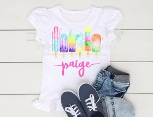 1417 - POPSICLE - HEAT PRESS CHILD SHIRT