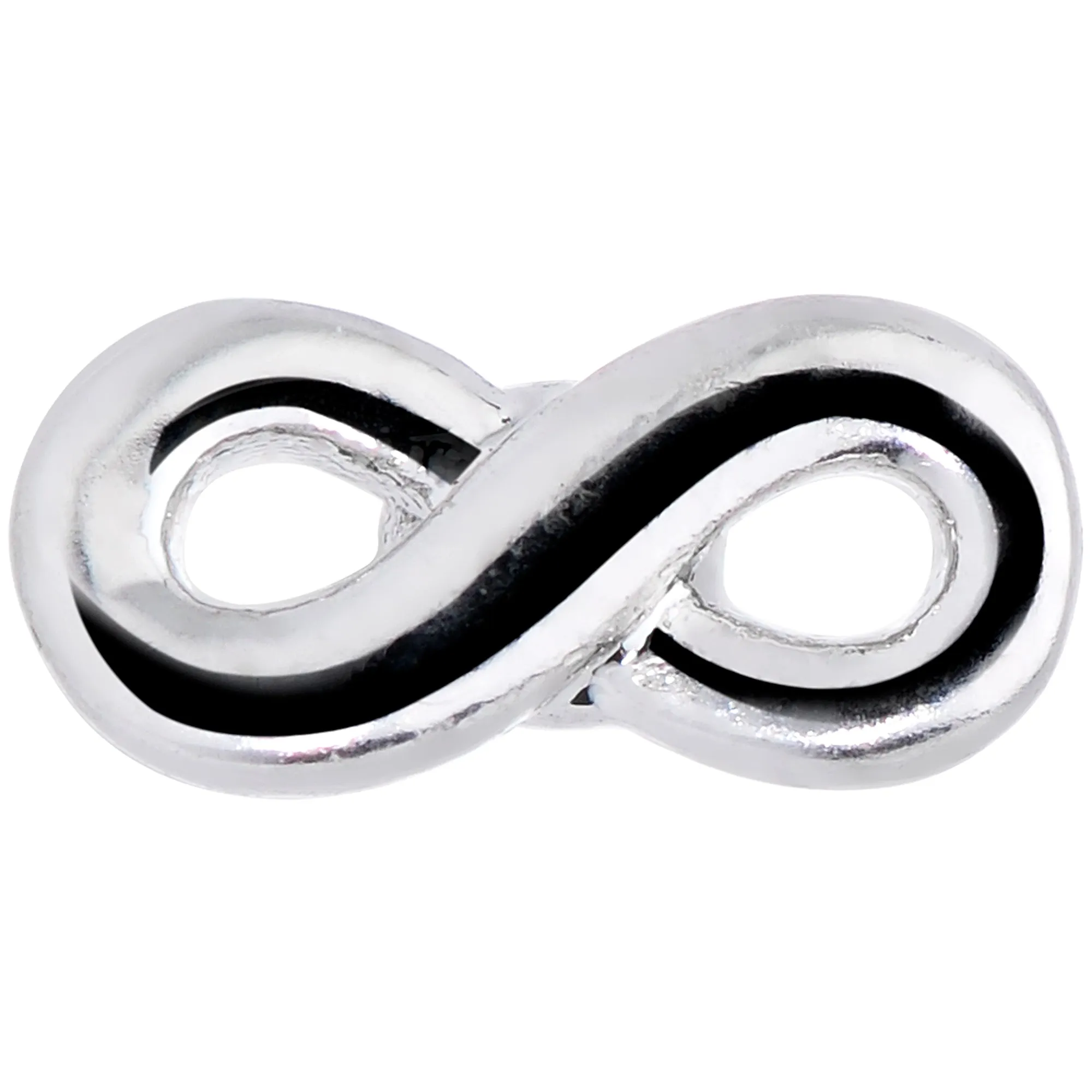 20 Gauge Gleaming Infinity Symbol Nose Screw