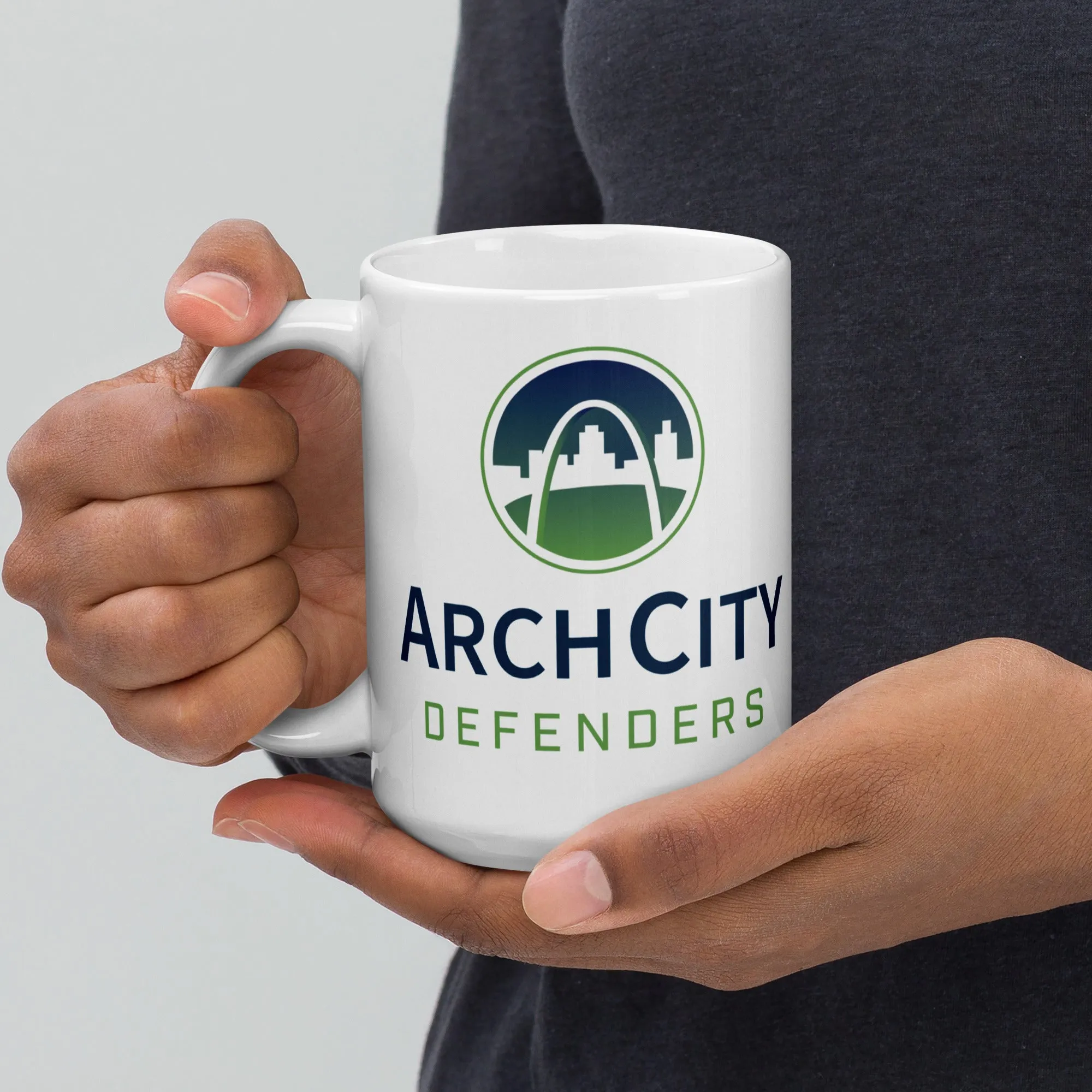 ACD Logo White Glossy Mug