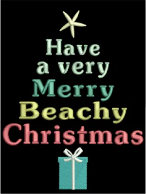 AGD 4008 Merry Beachy Christmas