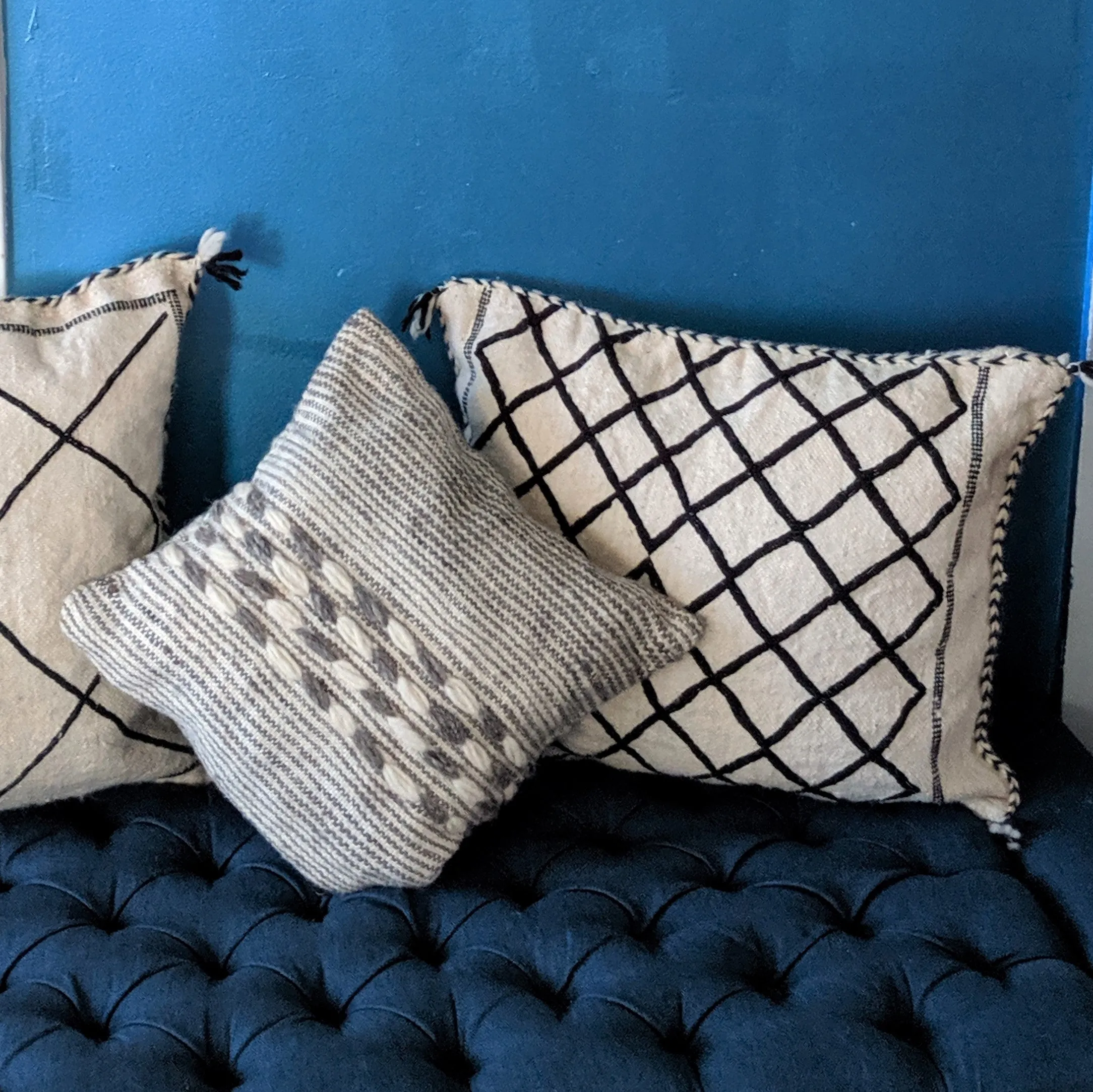 Akura Moroccan Wool Pillow