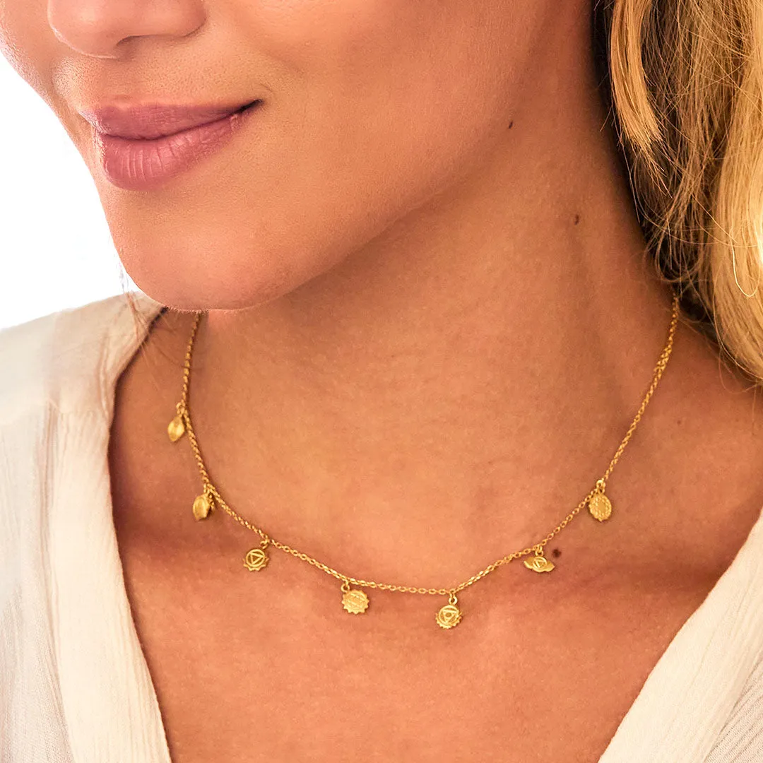 Aligned in Harmony Chakra Choker