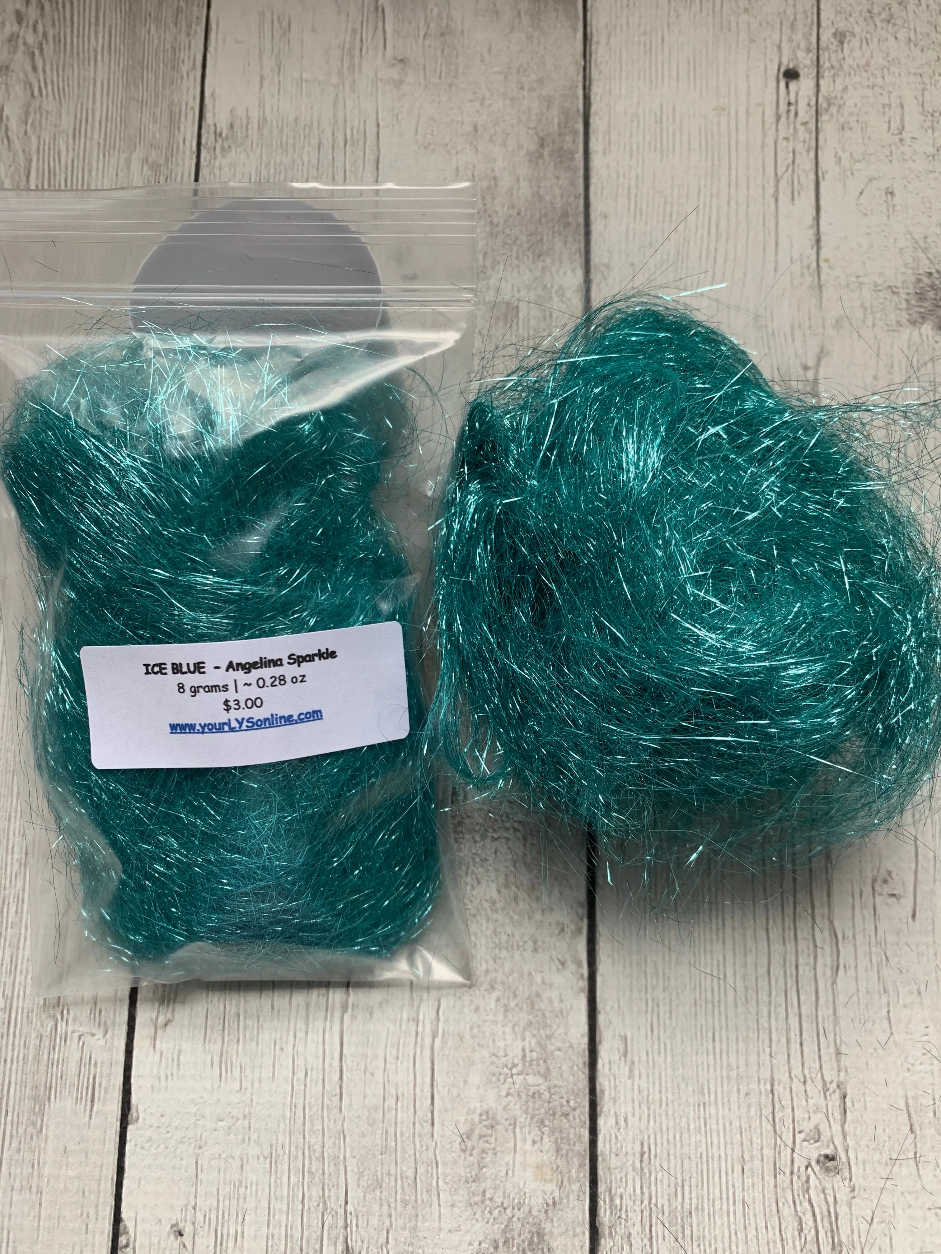 Angelina Sparkle Add-in bling - ICE BLUE