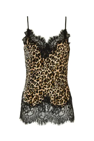 Animal Print Velvet Ginger Coco Cami