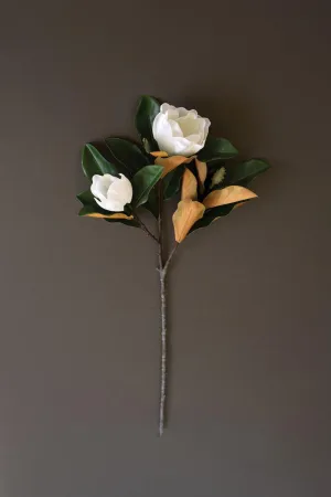 Artificial Magnolia with Blooms Spray (Pack of 6)