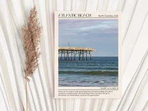 Atlantic Beach Wall Canvas, USA