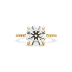 Aurora Moissanite Engagement Ring