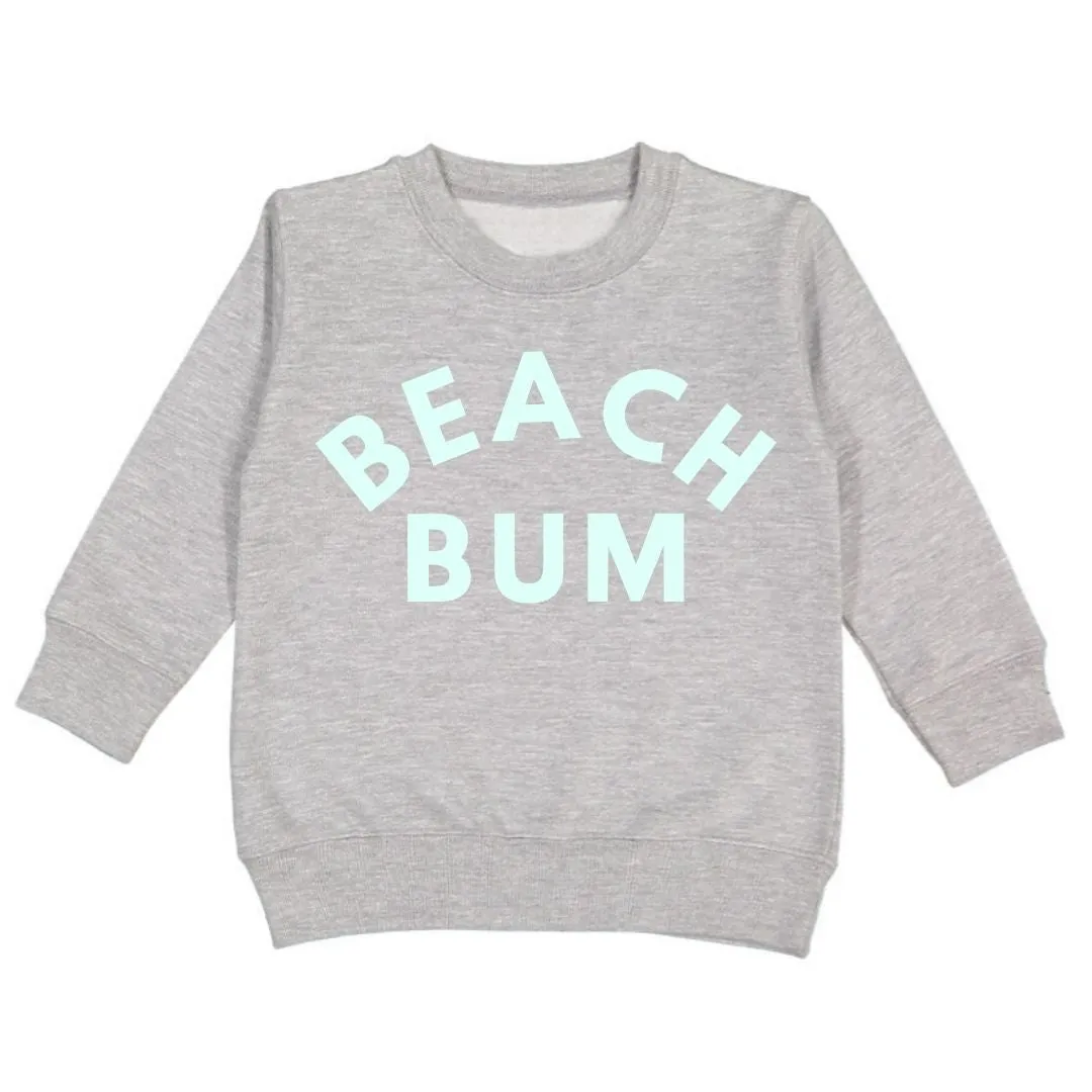 Beach Bum L/S Gray Sweatshirt
