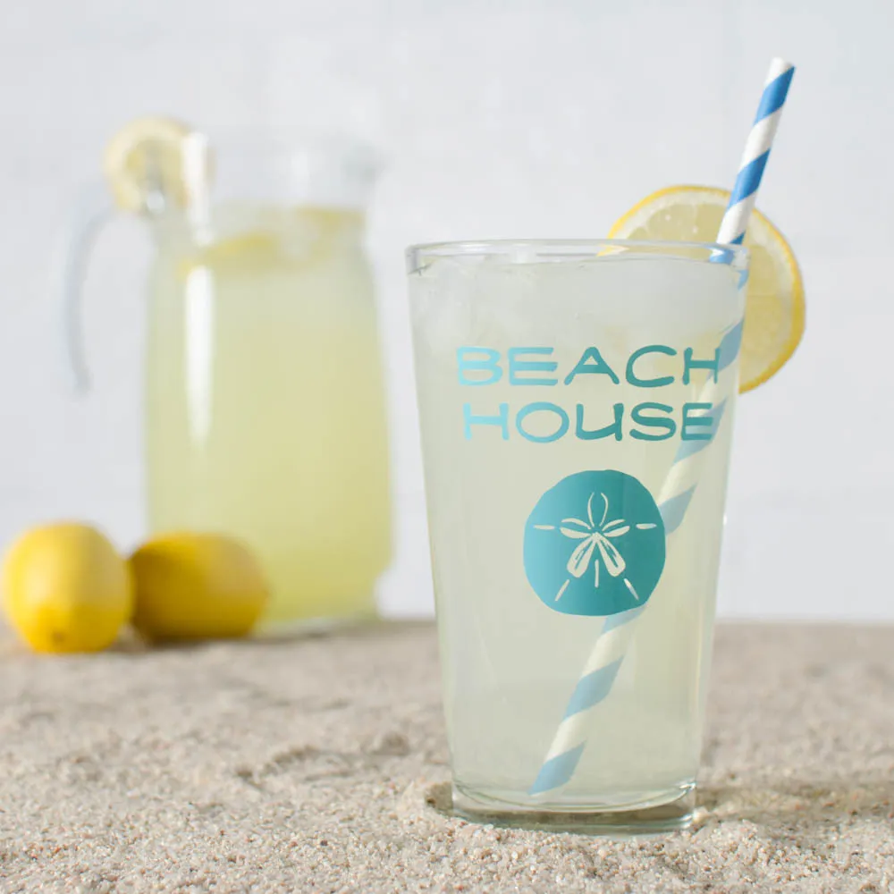Beach Pint Glassware