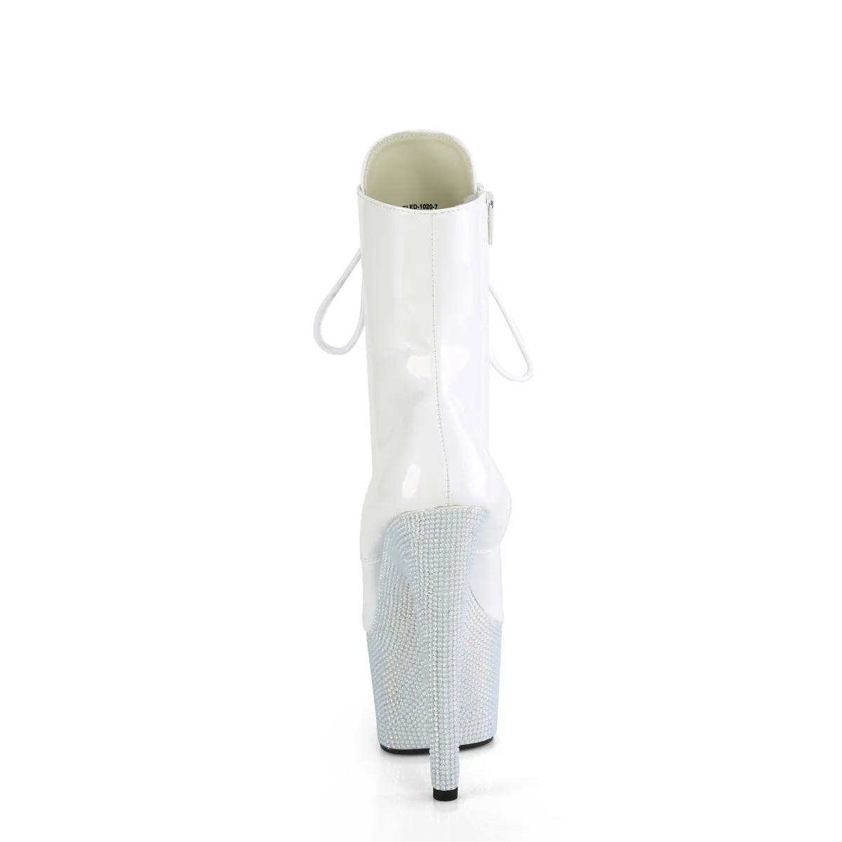 BEJEWELED-1020-7  White Holo Patent/White RS