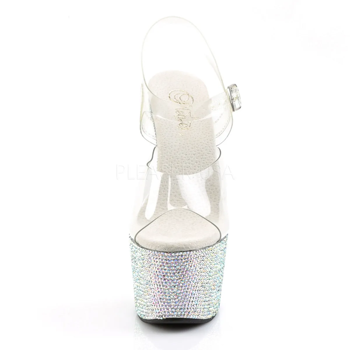BEJEWELED-708DM  Clear/Silver Multi RS