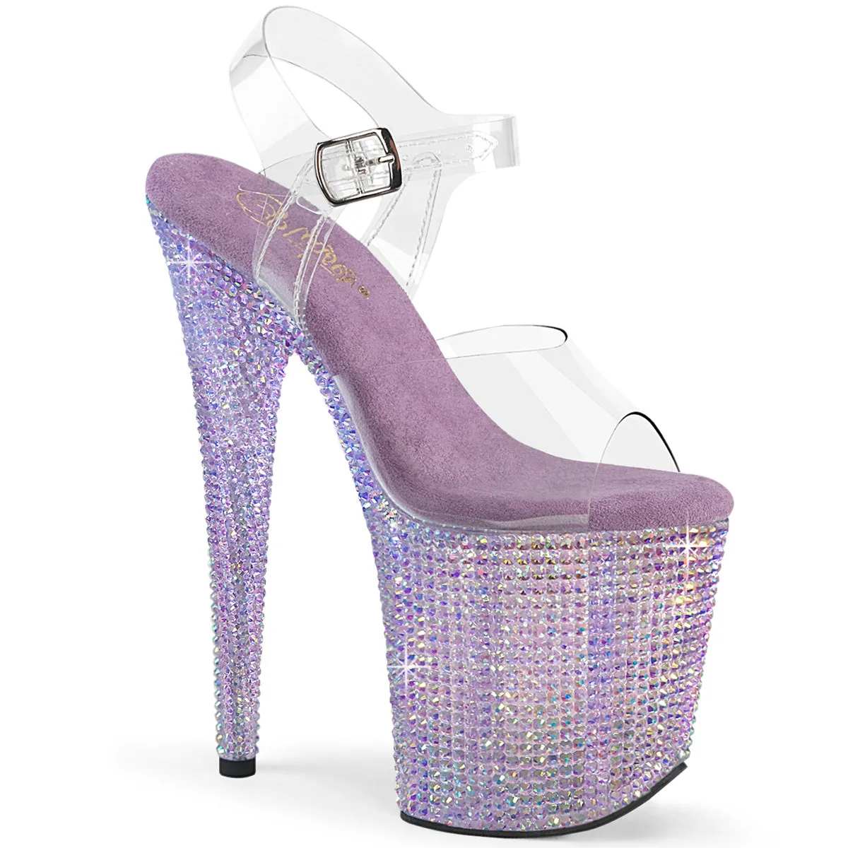 BEJEWELED-808RRS  Clear/Lavender RS