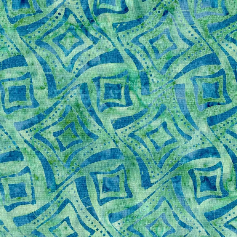 Bejeweled Batiks Aqua