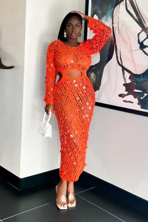BEJEWELED CROCHET COVERUP | DRESS (S-XXL)