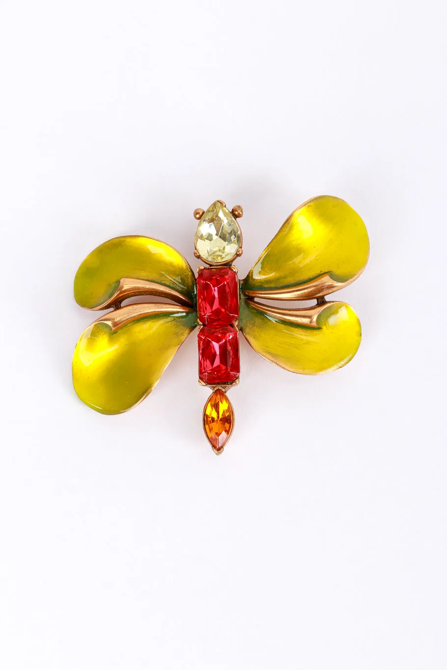 Bejeweled Dragonfly Brooch