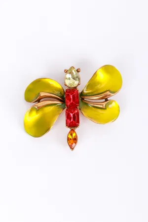 Bejeweled Dragonfly Brooch