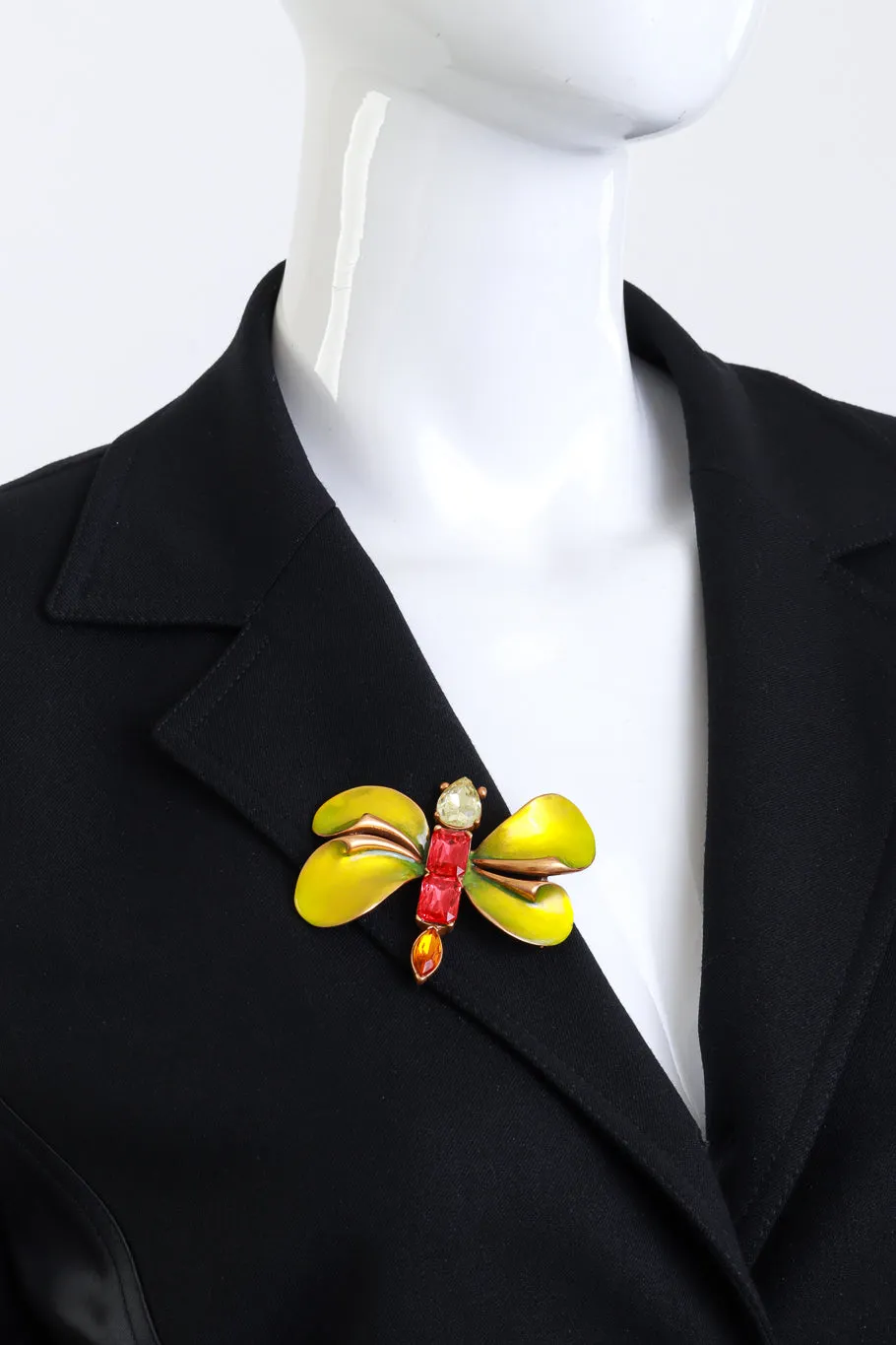 Bejeweled Dragonfly Brooch