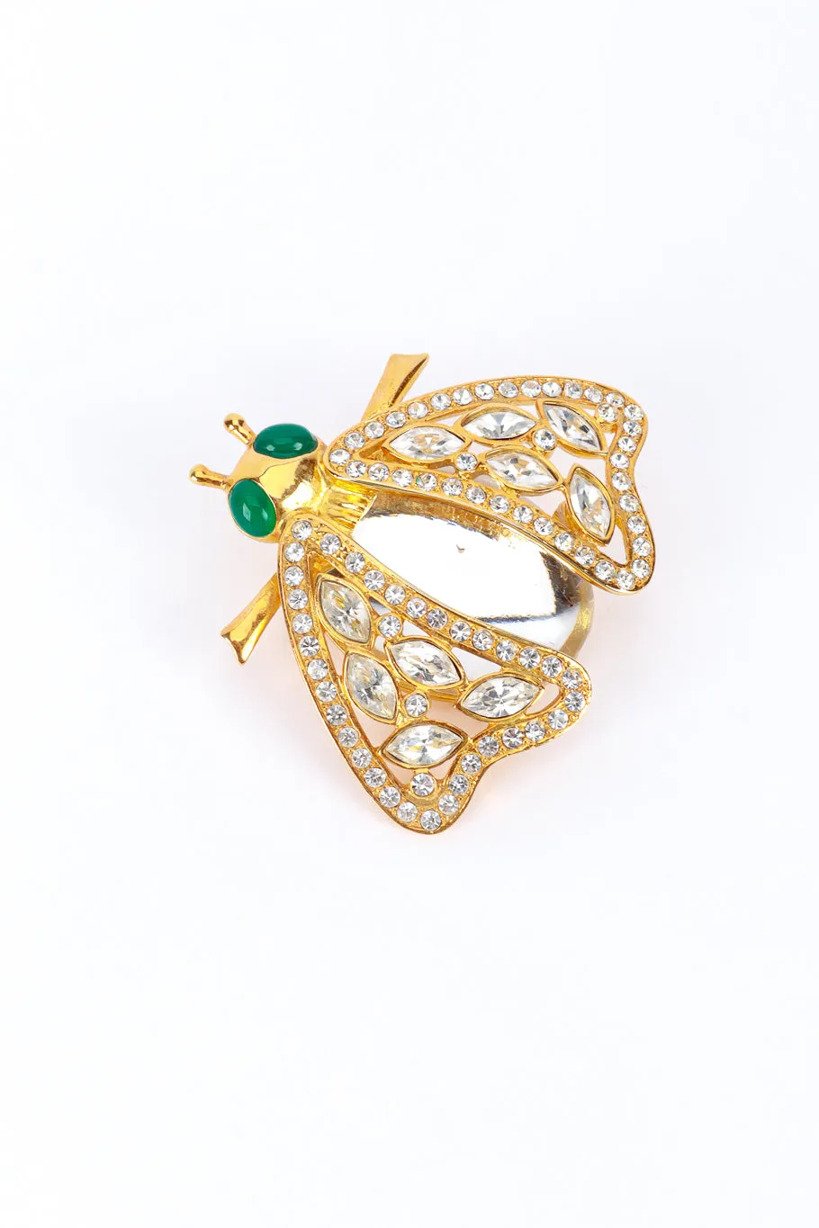 Bejeweled Ladybird Brooch