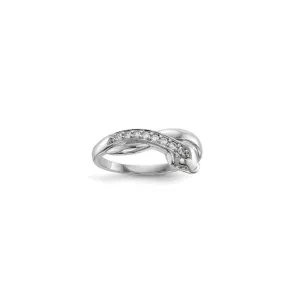 Bejeweled Snake Ring (Silver)
