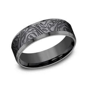 Benchmark 7mm Darkened Tantalum Band