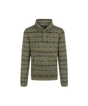 Bhutan Pullover - Evergreen Stripe