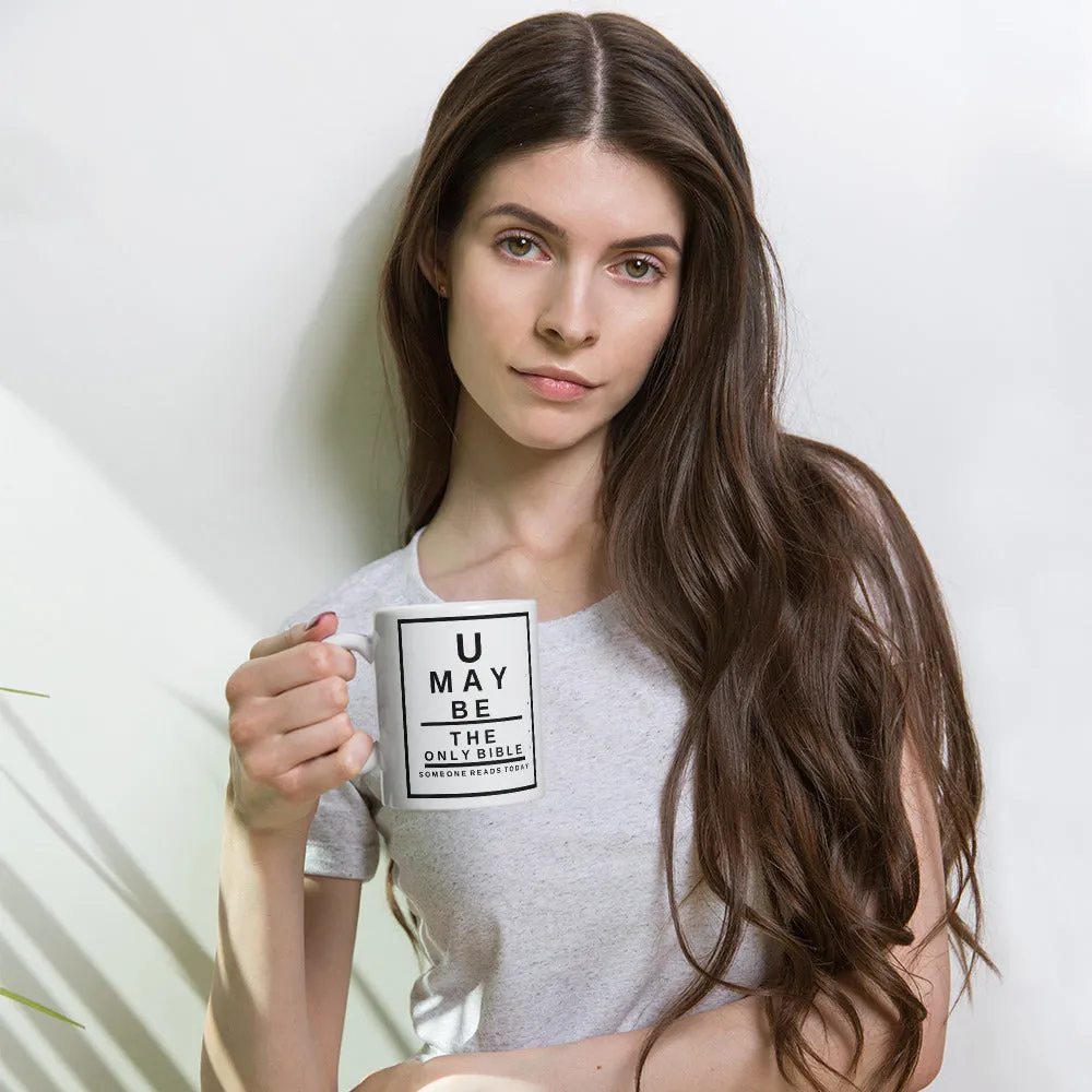 Bible Snellen Chart Coffee Mug