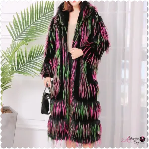 Black 💚✊🏾💕Excellence Faux Coat