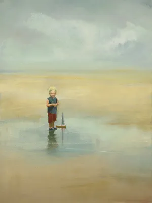 Boy At Beach