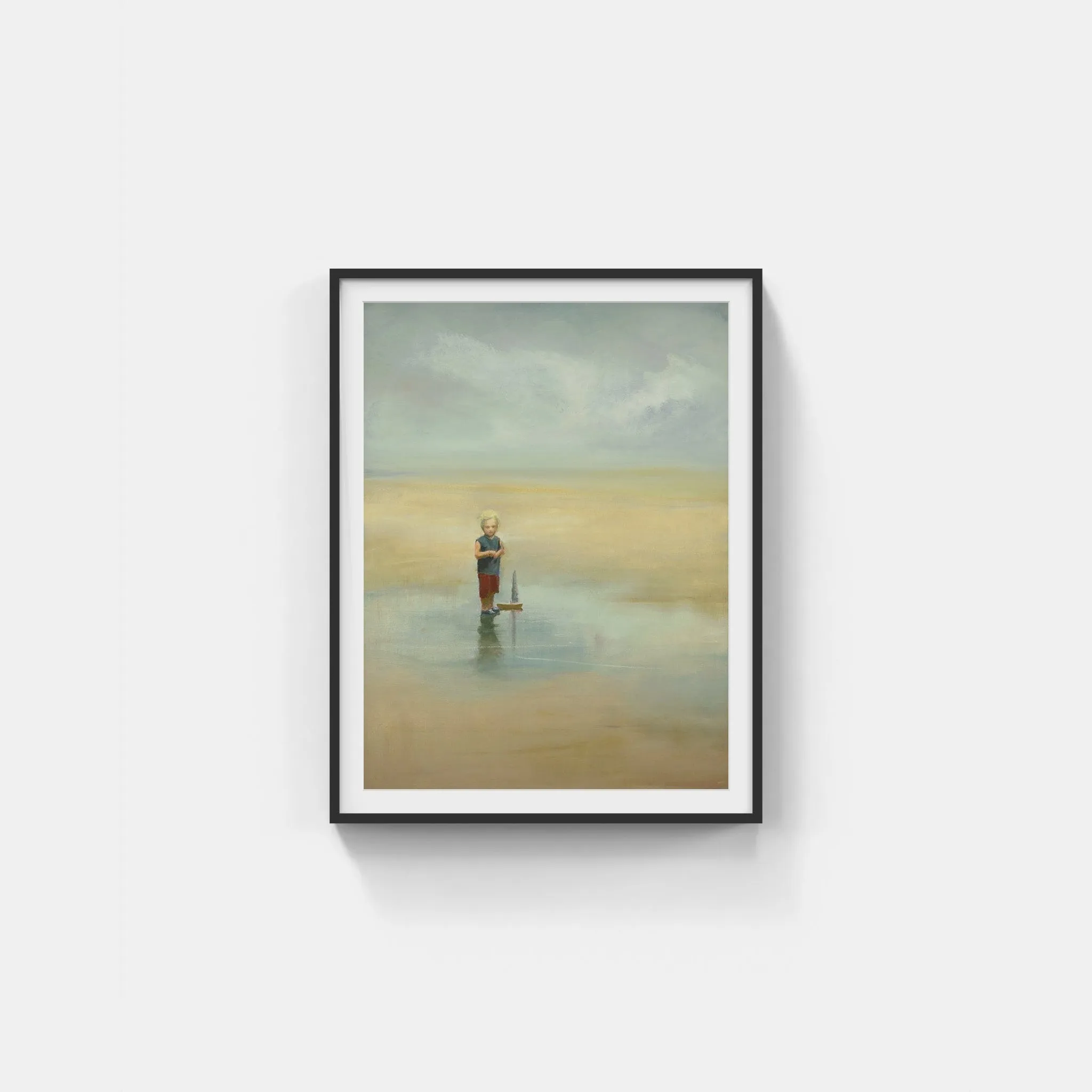 Boy At Beach