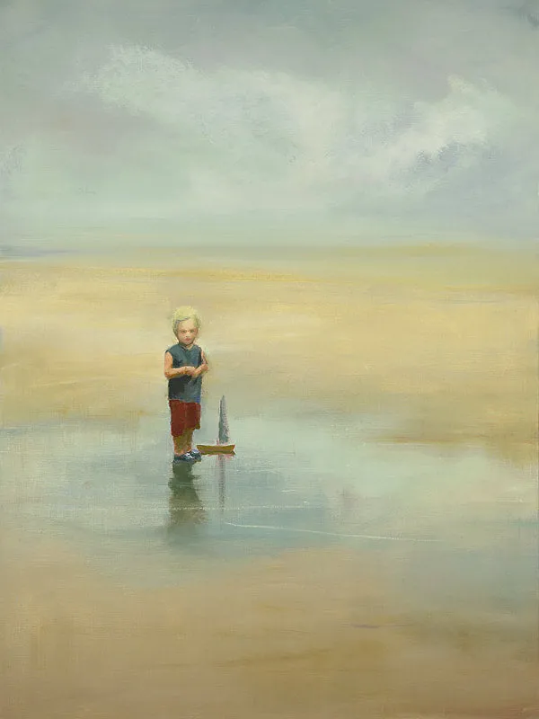 Boy At Beach