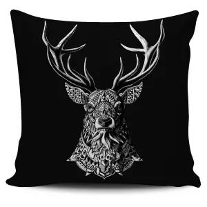 BUCK ORNATE ANIMAL PILLOW COVER