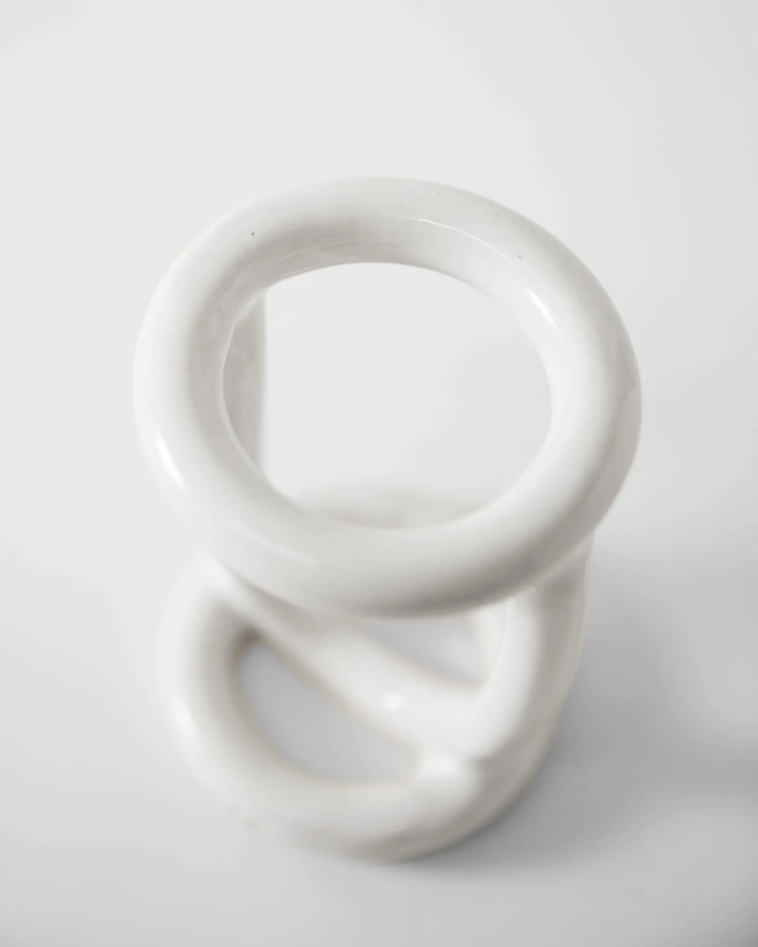 Buoy Toothbrush Holder, Glossy White
