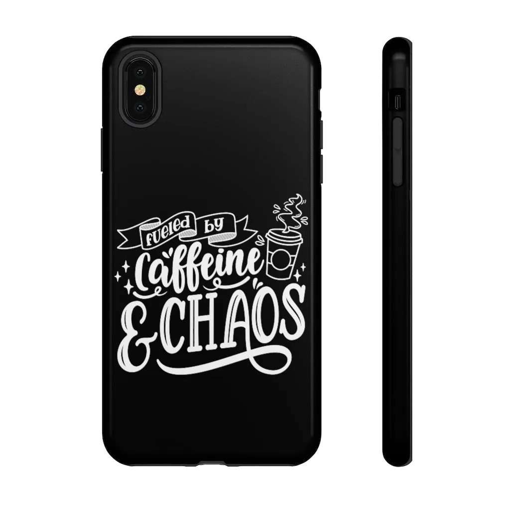 Caffeine & Chaos iPhone Tough Case