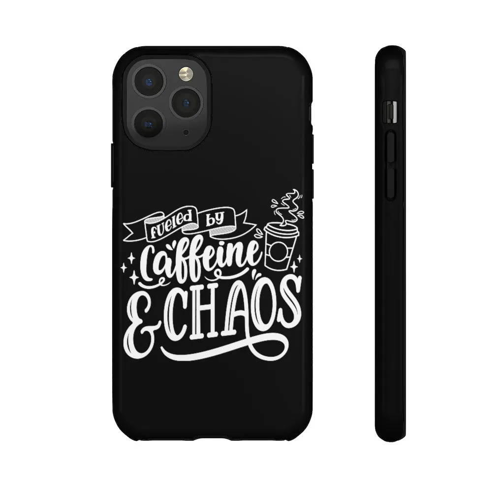 Caffeine & Chaos iPhone Tough Case