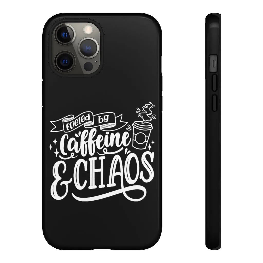 Caffeine & Chaos iPhone Tough Case
