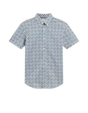 Camisa Ben Sherman Manga Corta Geo Print