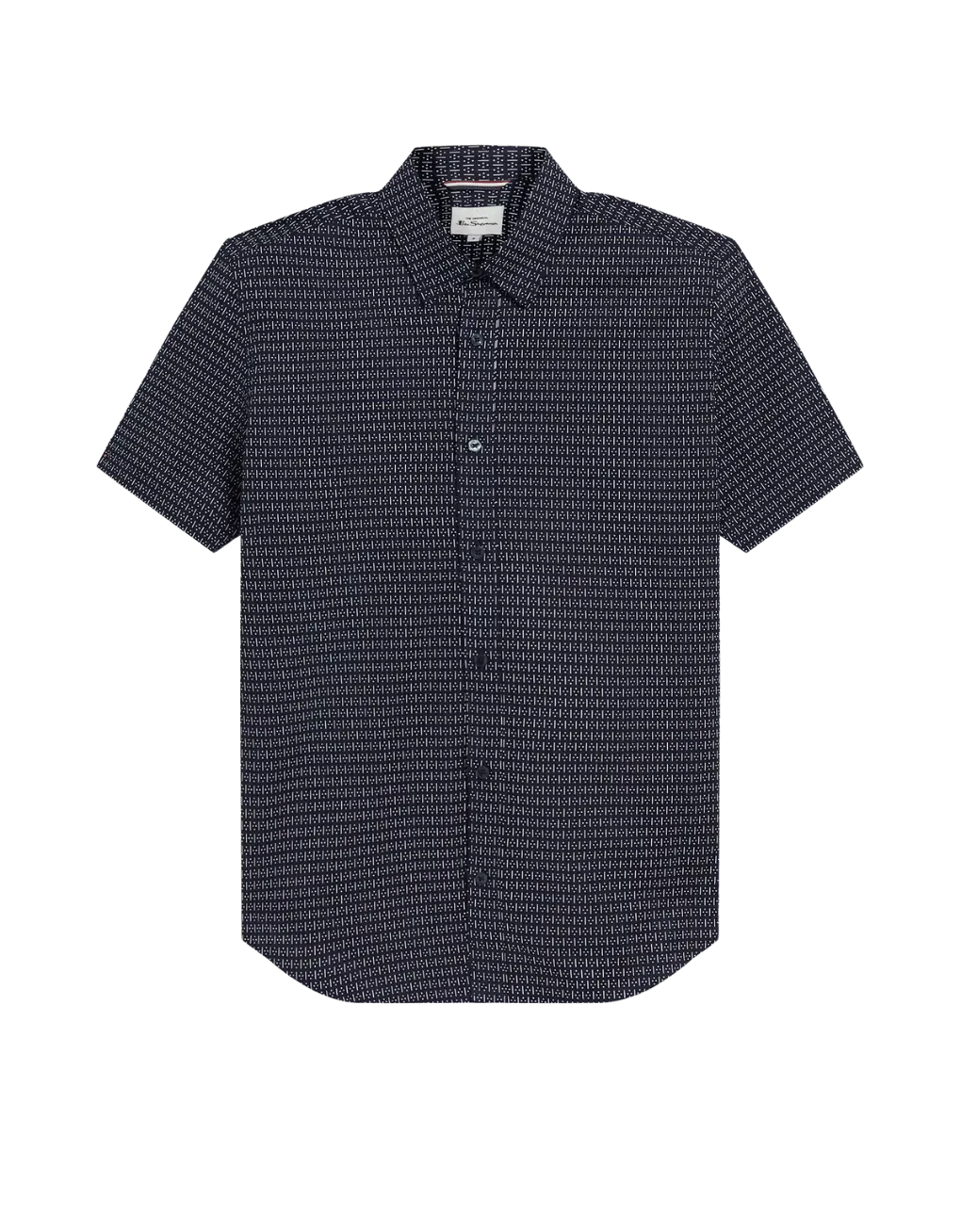 Camisa Ben Sherman Manga Corta Spot Dash Marine