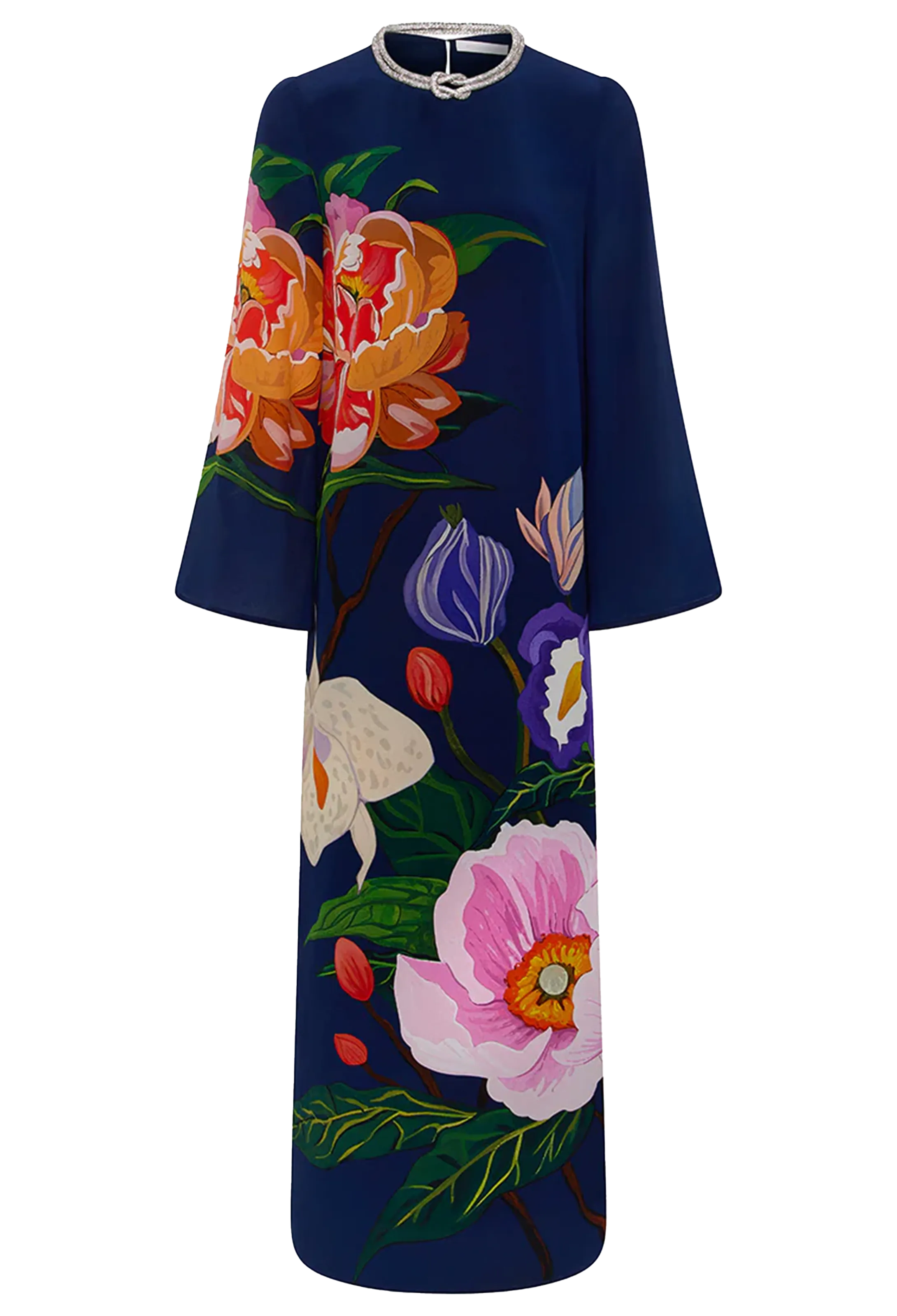 Capucine Crepe Maxi Dress
