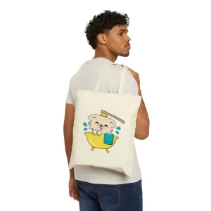 Cedric's Bath Time Cotton Tote