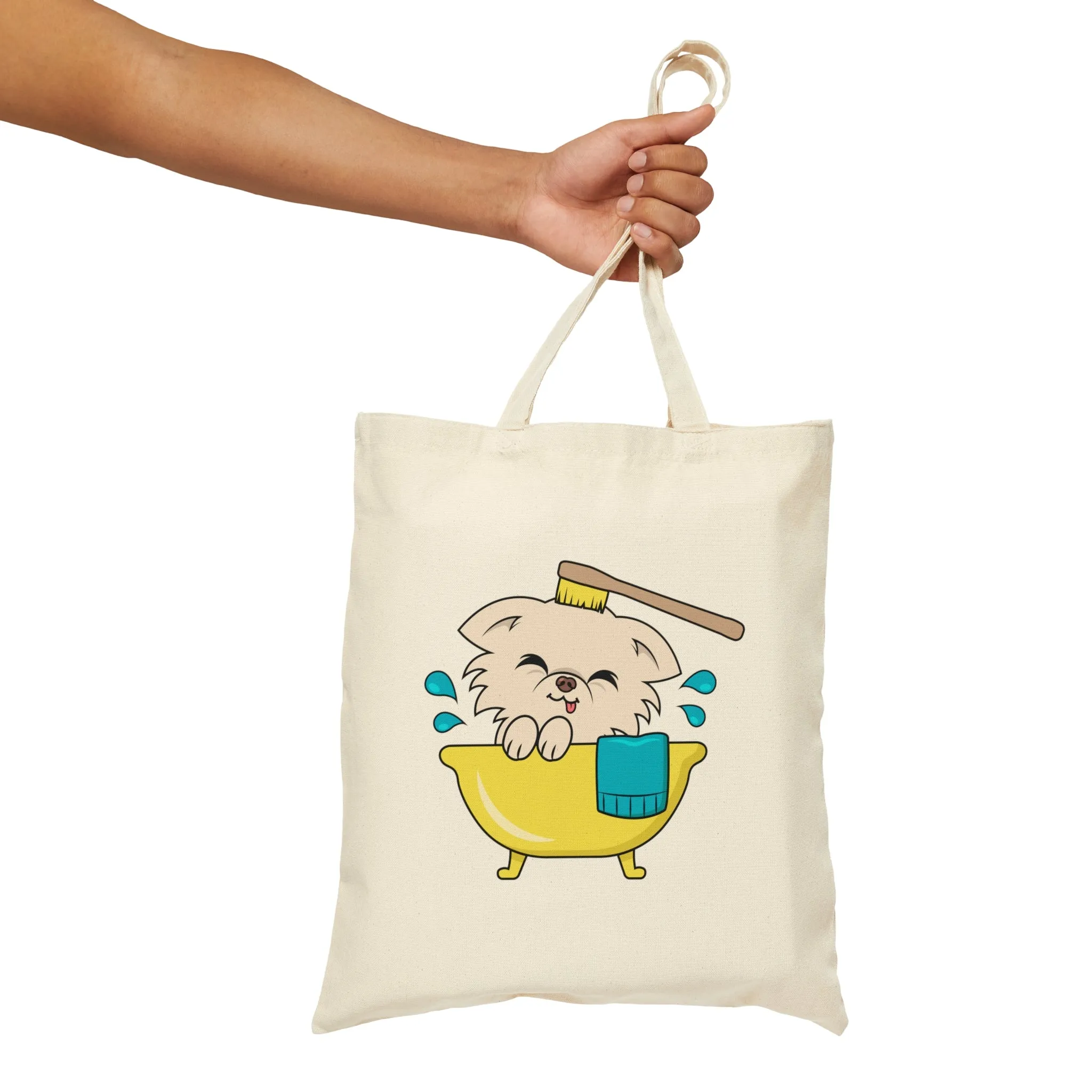 Cedric's Bath Time Cotton Tote