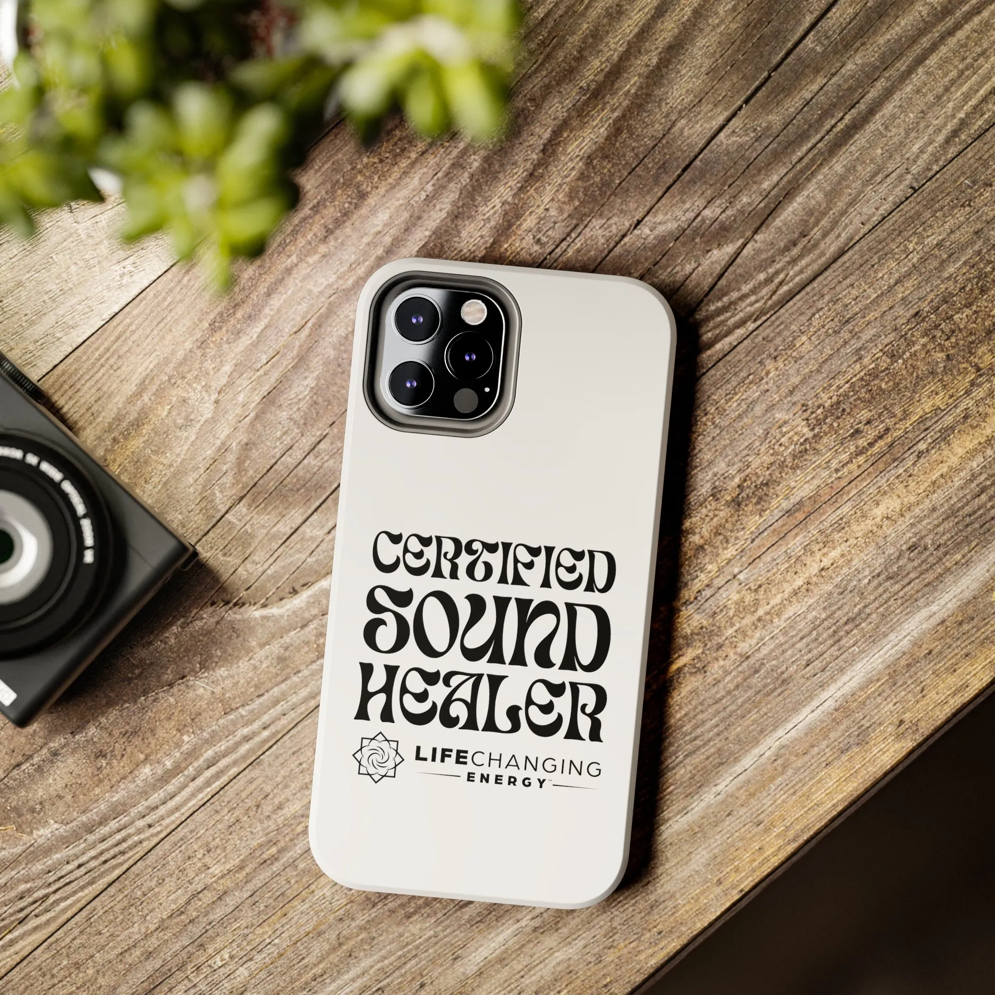 Certified Sound Healer Phone Case - White