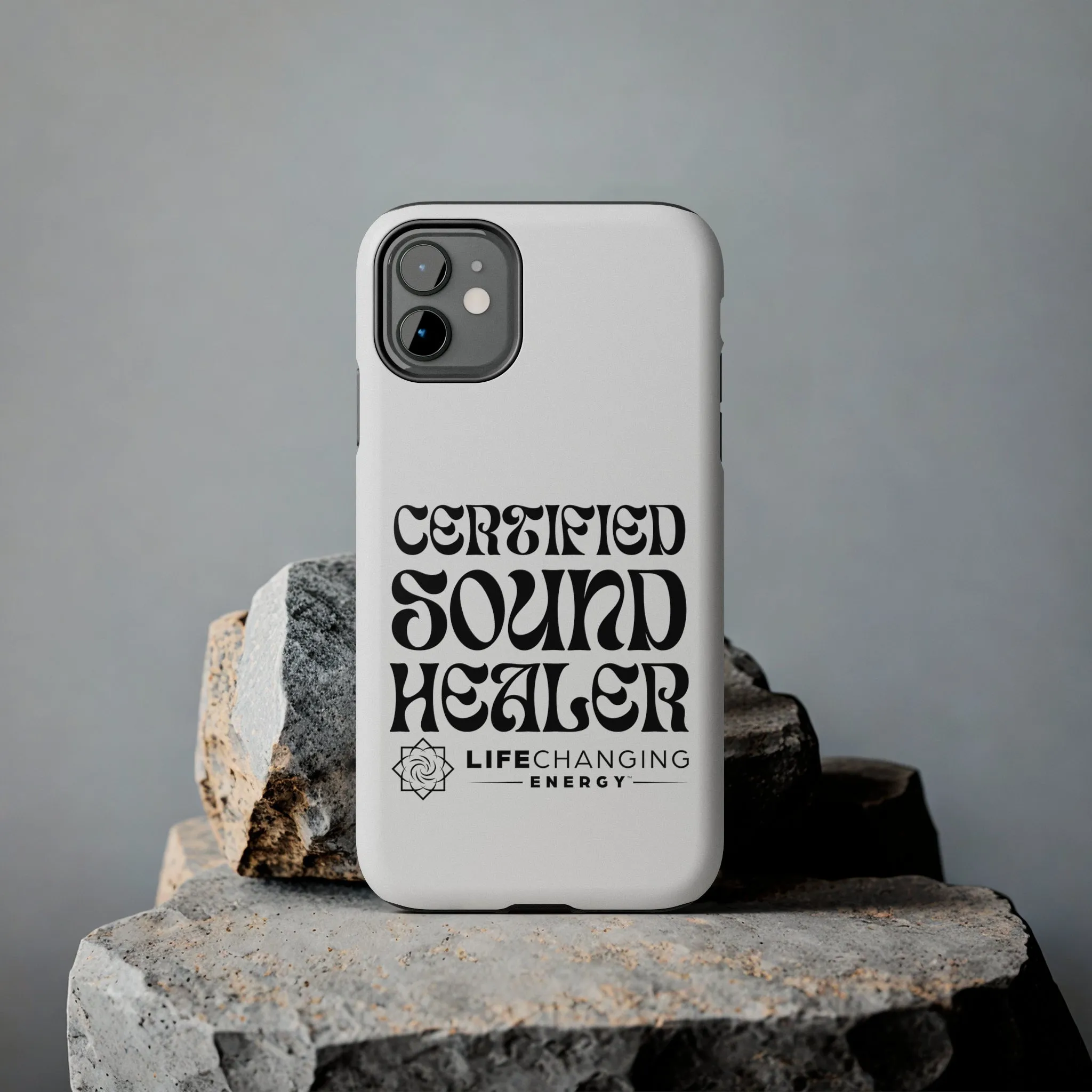 Certified Sound Healer Phone Case - White