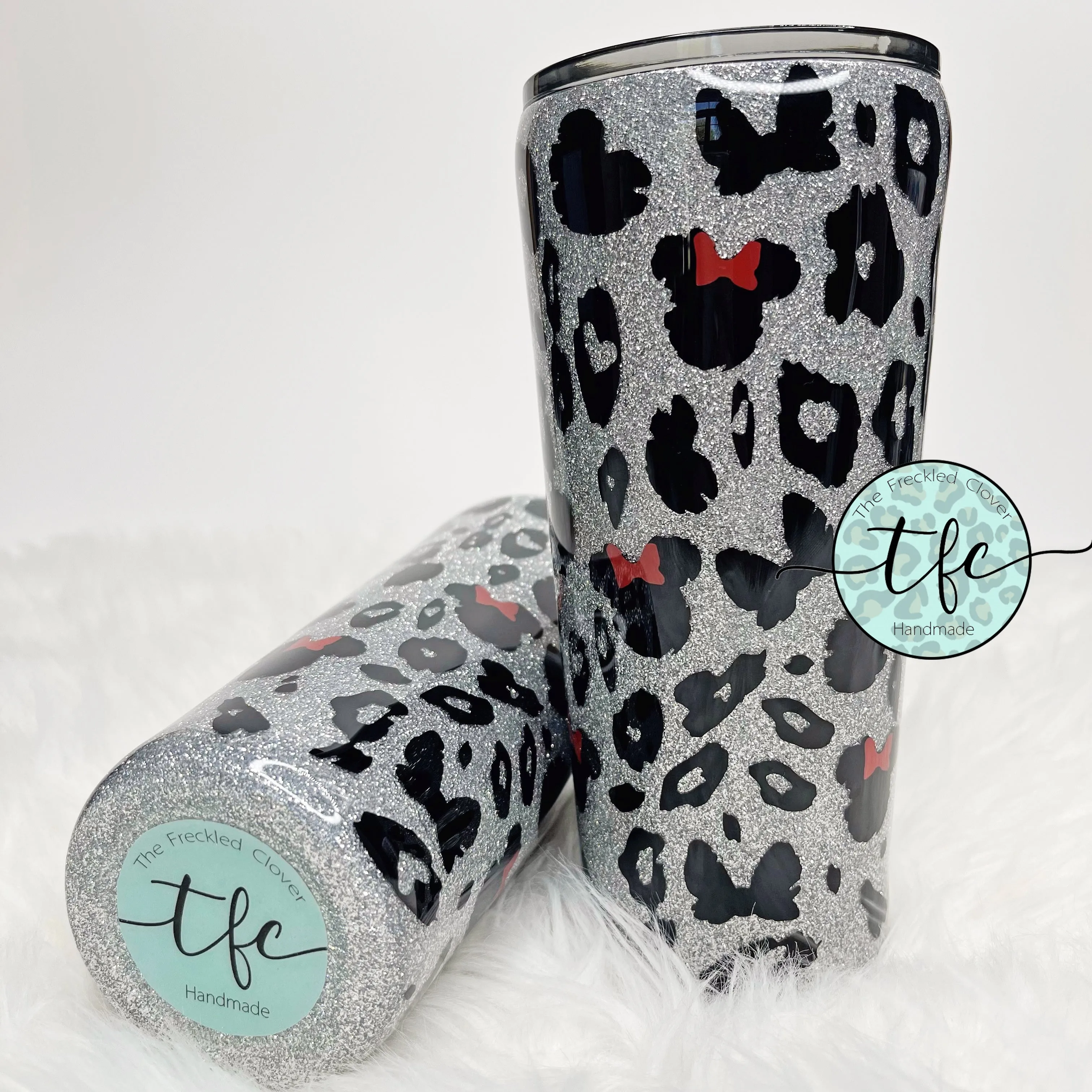 {Cheetah Print  Girl Mouse} tumbler