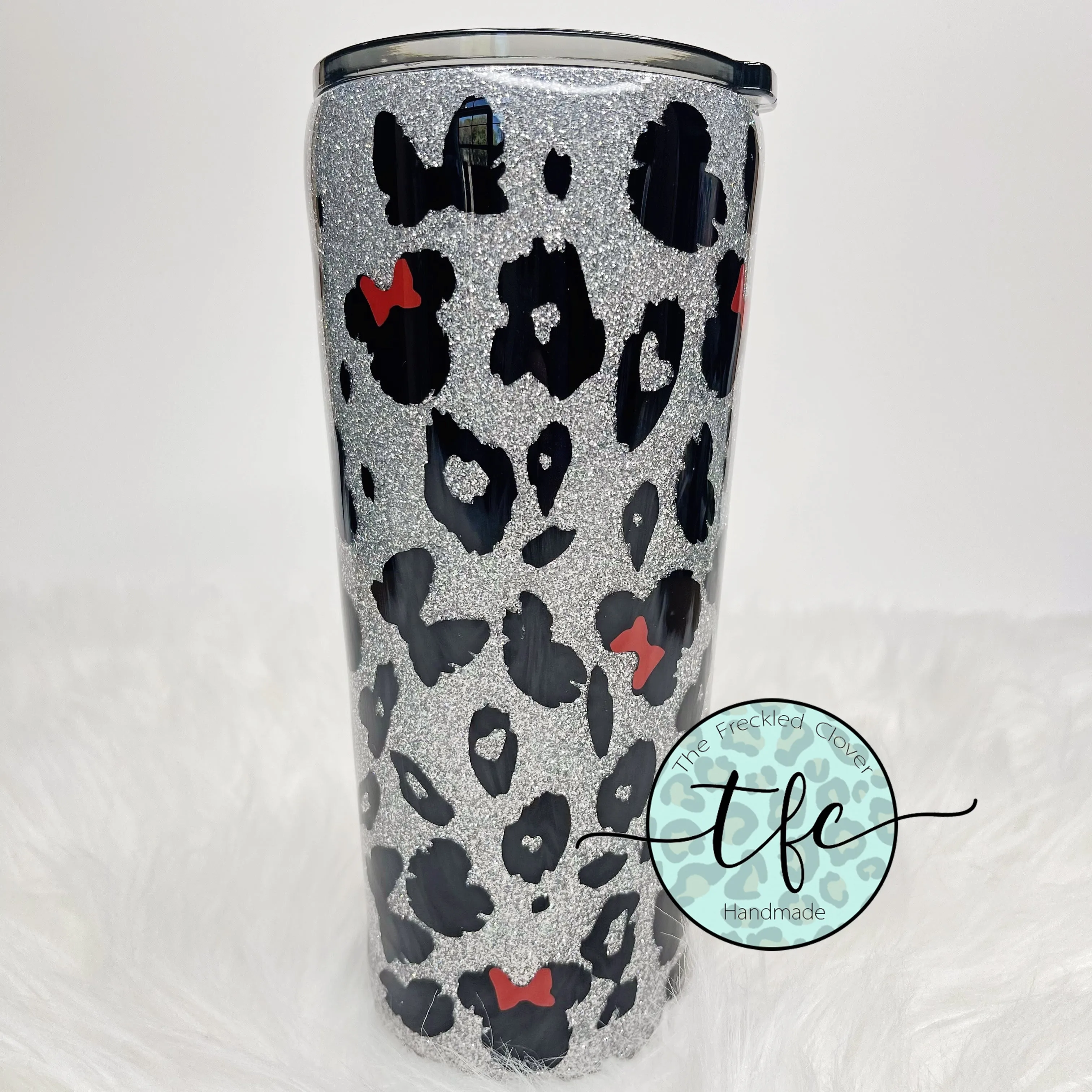 {Cheetah Print  Girl Mouse} tumbler