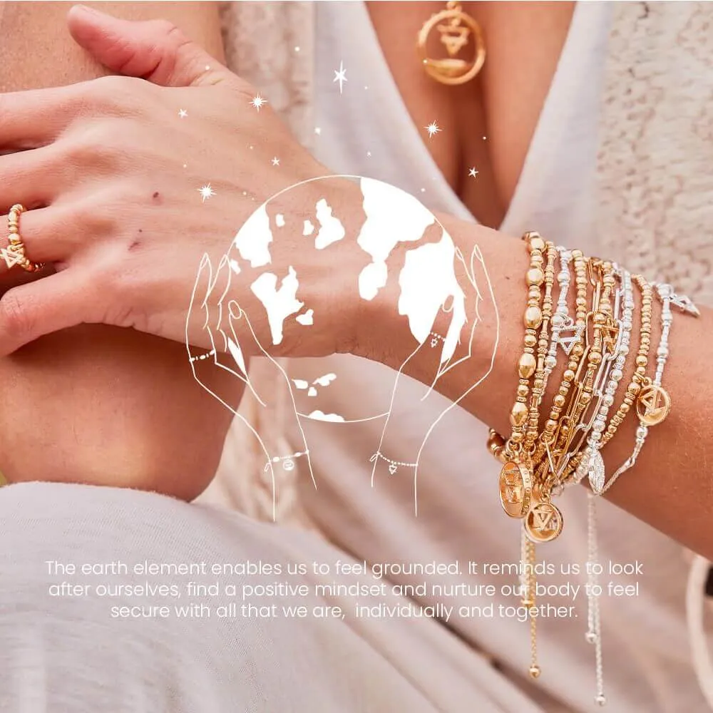 ChloBo Earth Link Chain Necklace - Gold