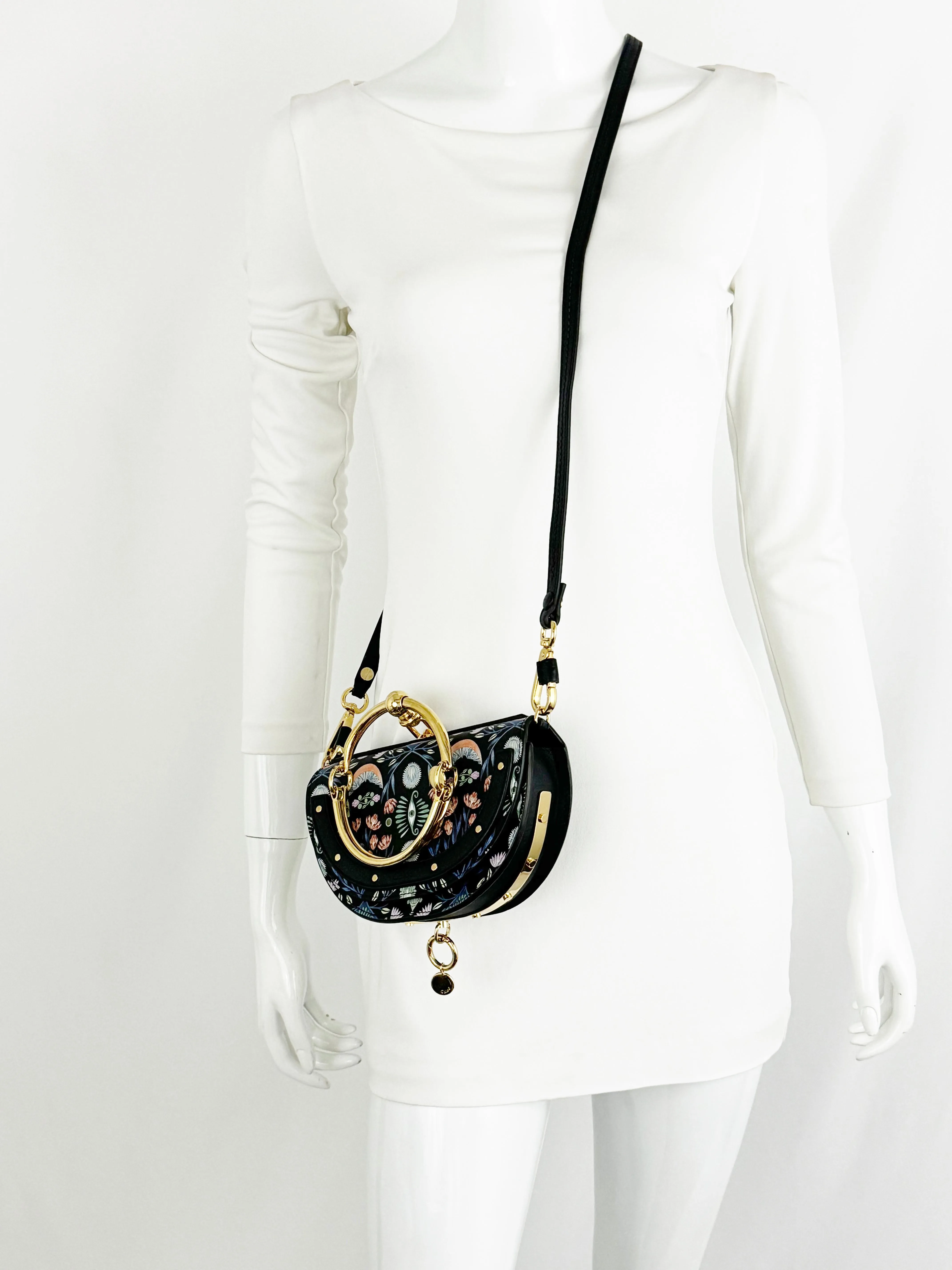 Chloe Nile Floral Handbag