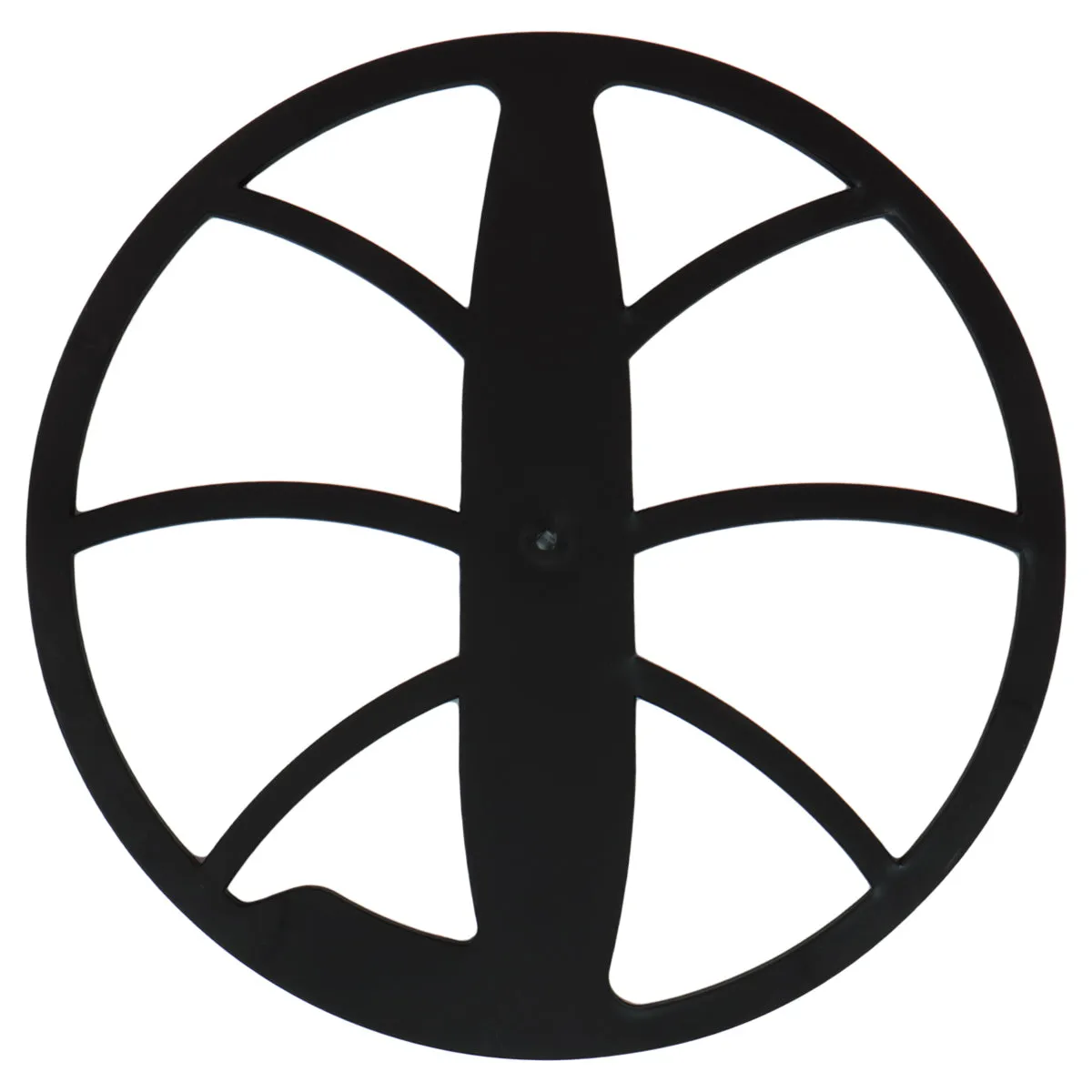 Coiltek 15" Round Coil Cover Hard Plastic Skidplate Black Scuff