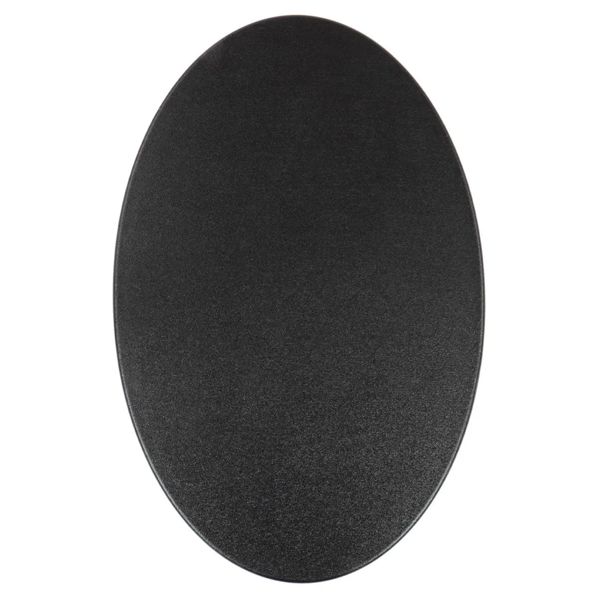 Coiltek 17 x 11" Elliptical Coil Cover Hard Plastic Skidplate Black Scuff