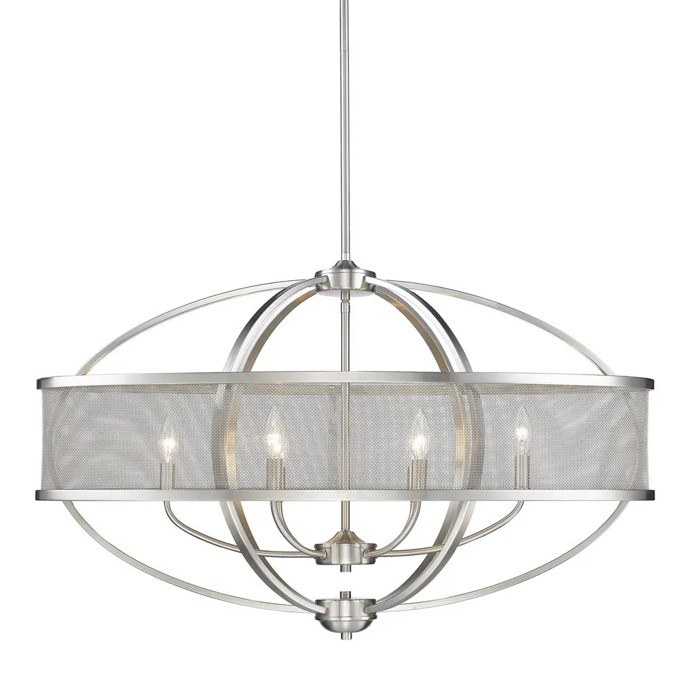 Colson Matte Black Linear Pendant