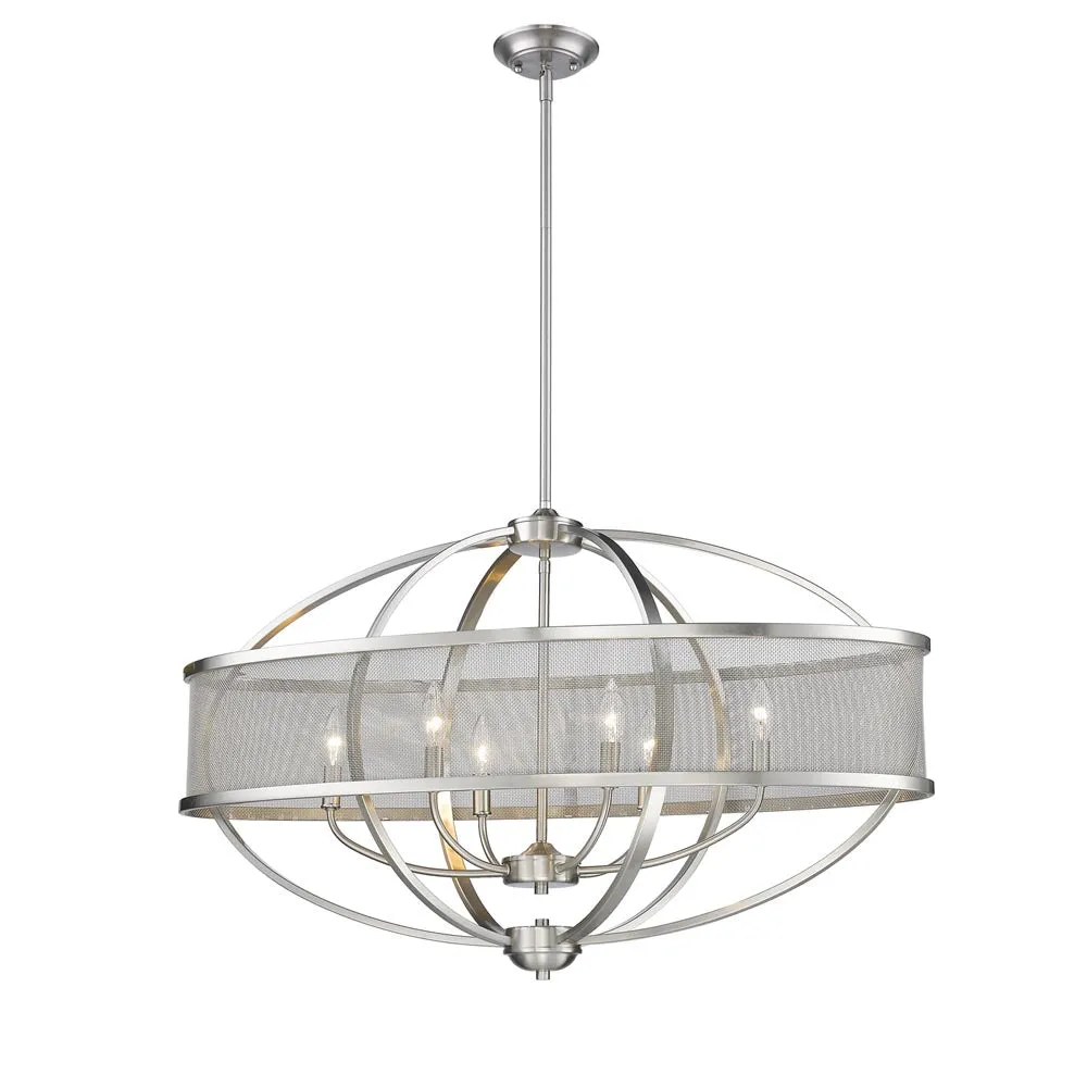 Colson Matte Black Linear Pendant